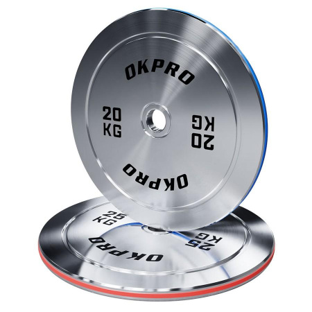 Диск хромированный стальной OKPRO OK2002E 10 кг