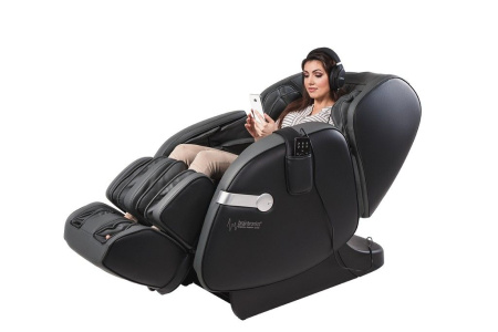 Массажное кресло Casada Braintronics BetaSonic 2 серо-черный