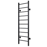 Шведская стенка RS-Т13 черный (+кольца, канат)