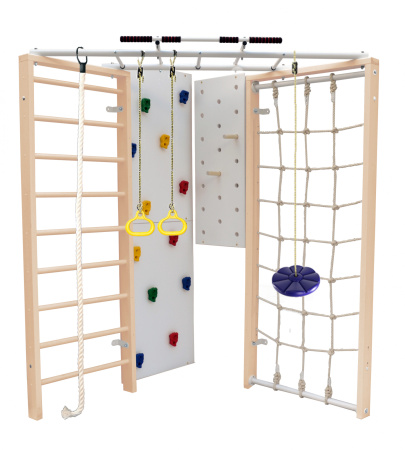 Шведская стенка Kampfer Fantastic (№1 Натуральный синяя лиана)