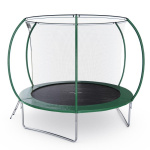 Батут DFC ULTRASPORT 10 ft с внутренней сеткой / лестница в комплекте