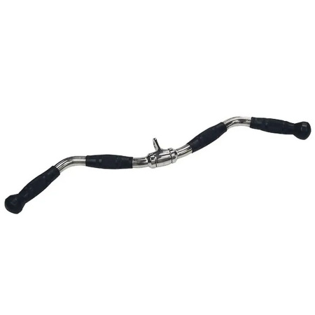 Рукоять вращающаяся изогнутая с обрезиненными ручками 32" Gymmaster PB10