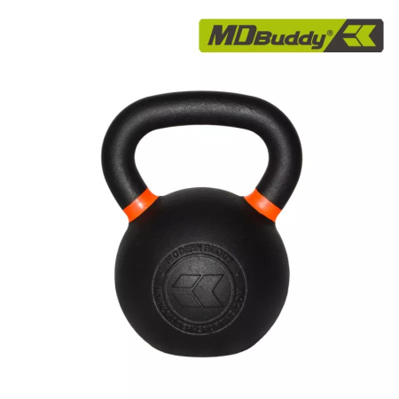 гиря железная с цветными кольцами md buddy md2219 28 кг Гиря железная с цветными кольцами MD Buddy MD2219 28 кг