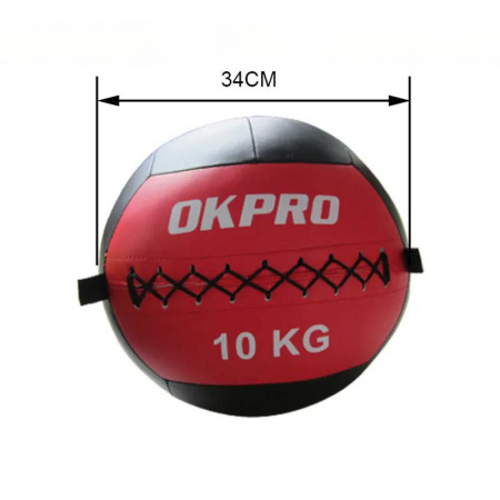 медицинбол wallball okpro ok1221 4 кг Медицинбол WallBall OKPRO OK1221 4 кг