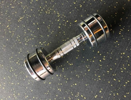 Гантельный ряд хромированный от 1 до 10 кг OKPRO OK1025A