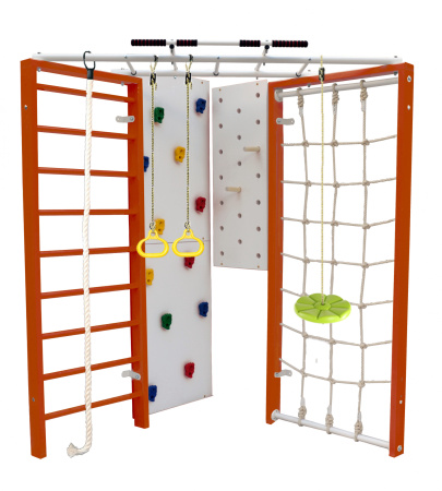 Шведская стенка Kampfer Fantastic (№4 Вишневый зеленая лиана)