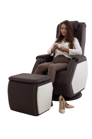 Массажное кресло для дома Casada Smart 5 беж/серый