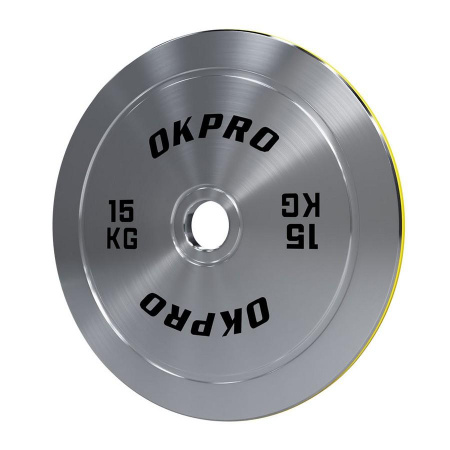 Диск хромированный стальной OKPRO OK2002E 10 кг