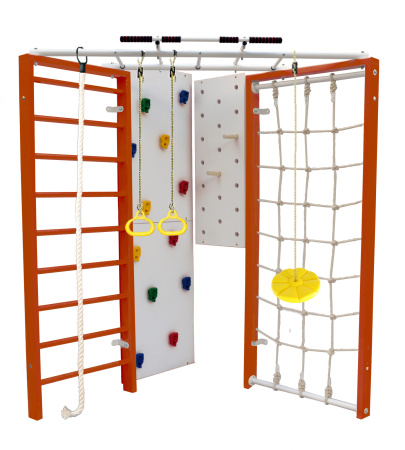 Шведская стенка Kampfer Fantastic (№4 Вишневый желтая лиана)