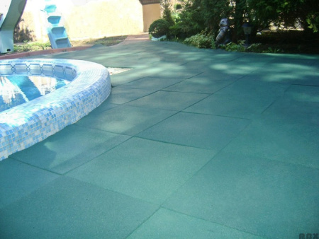 Резиновая плитка Rubblex POOL PUZZLE, 1000x1000х20 мм