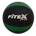 Медбол 4 кг, черный с зеленым FTX-1212-4kg