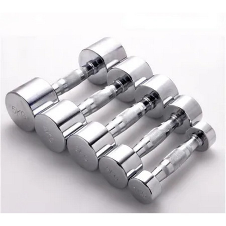 Гантель хромированная Gymmaster ANA-005 10 кг