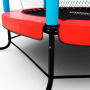 батут детский dfc smrkids 55" с сеткой, red Батут детский DFC SMRKIDS 55" с сеткой, RED