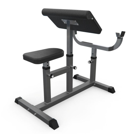 скамья скотта dfc homegym ub009g серый Скамья Скотта DFC Homegym UB009G серый
