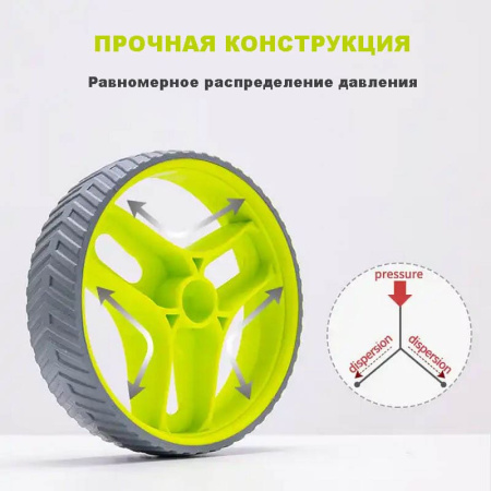 Колесо гимнастическое двойное MD Buddy MD1479