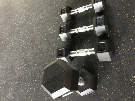 Гантель гексагональная (2,5-25 кг) MD Buddy MD2102